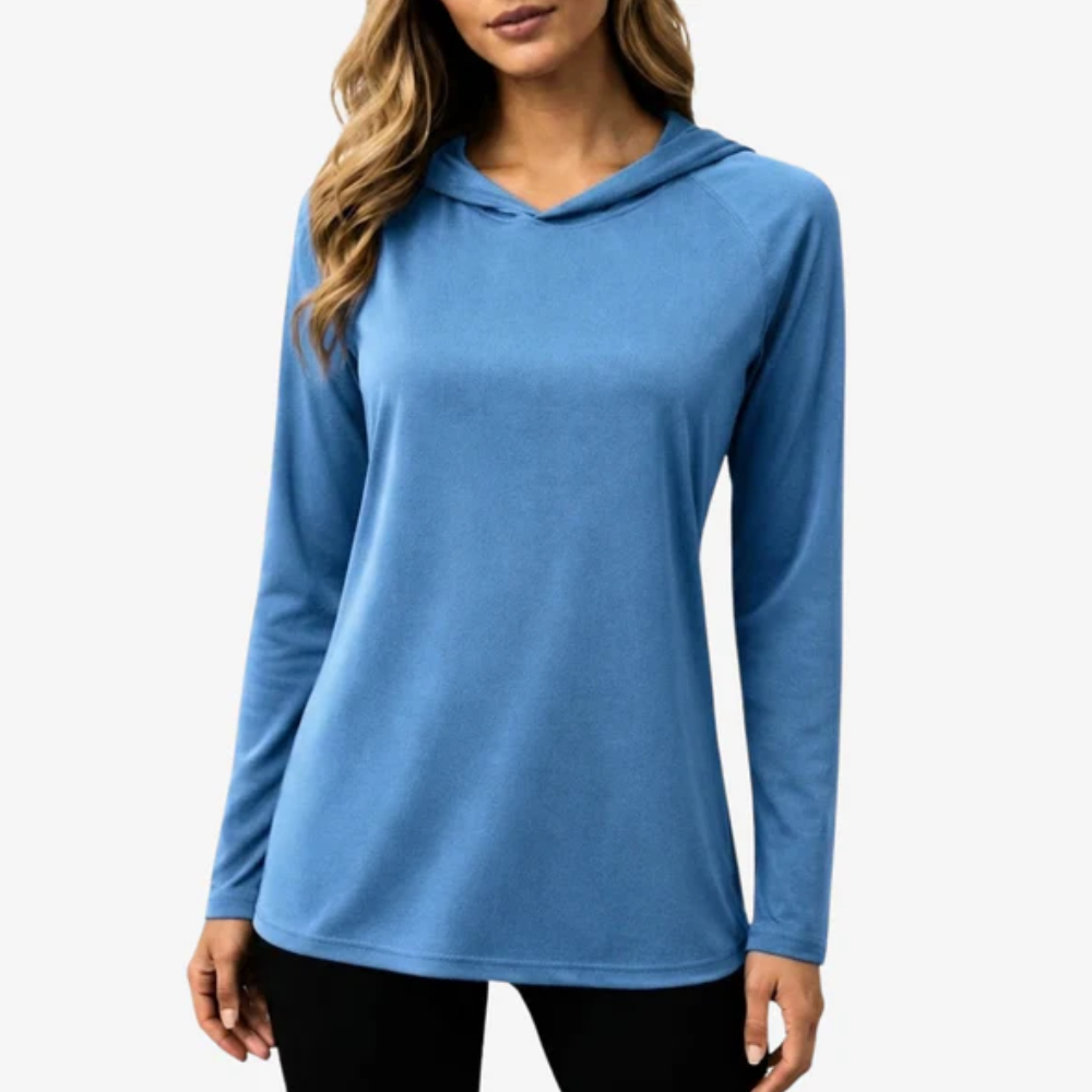 Breathable Long-Sleeve UV Protection Hoodie for Women | Active Peaks