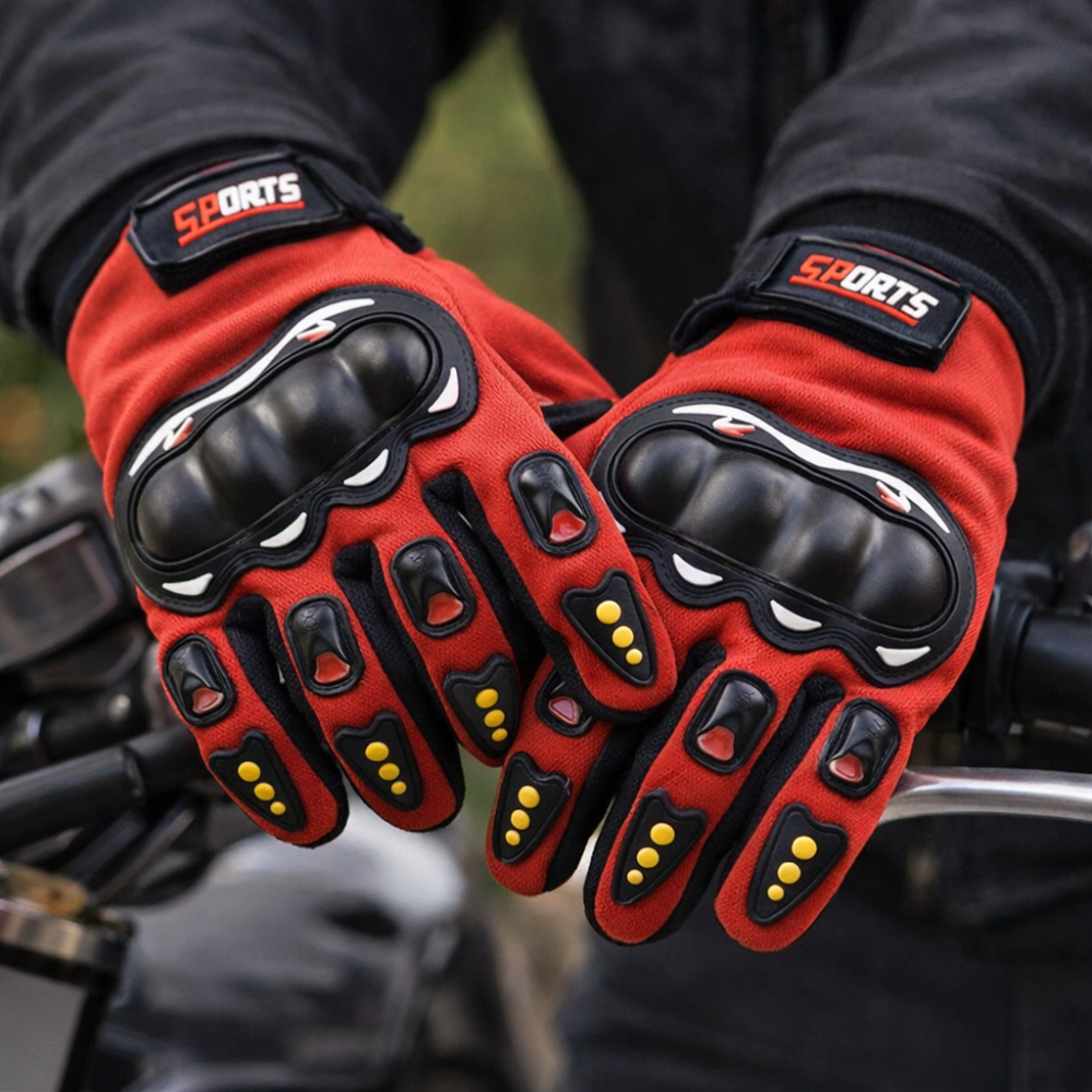 Motorcycle Gloves Full Finger Touch Screen Protective Gloves | Active Peaks