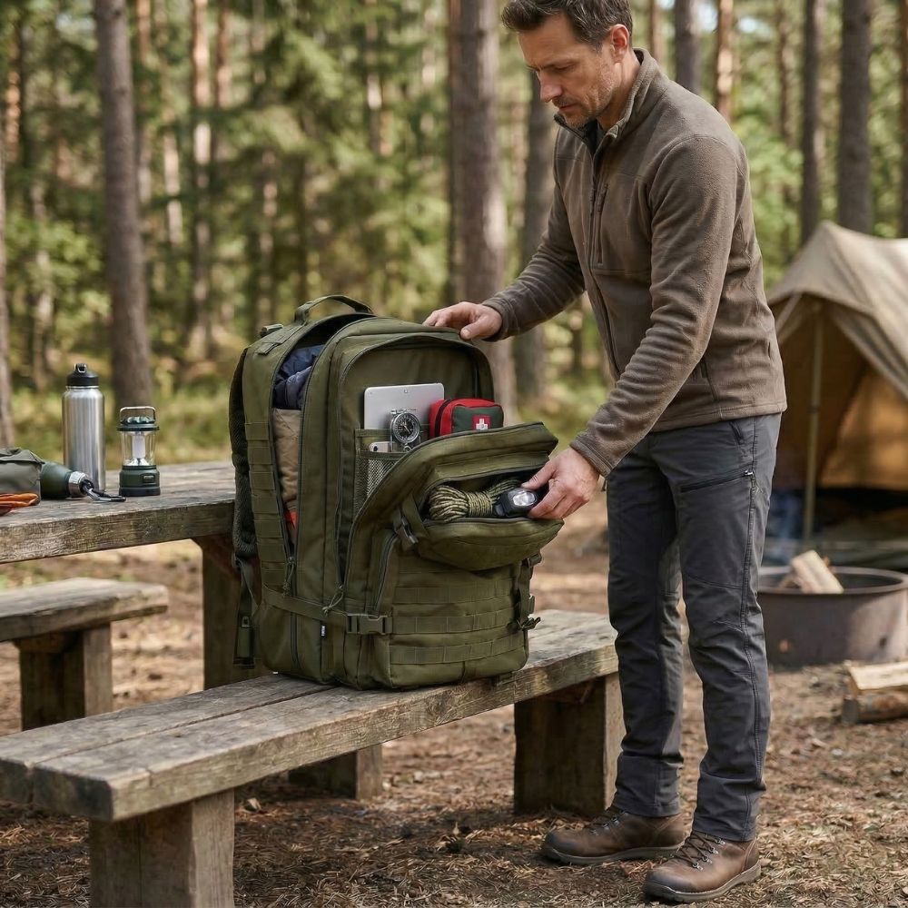 Waterproof and Rugged 50L Outdoor Backpack