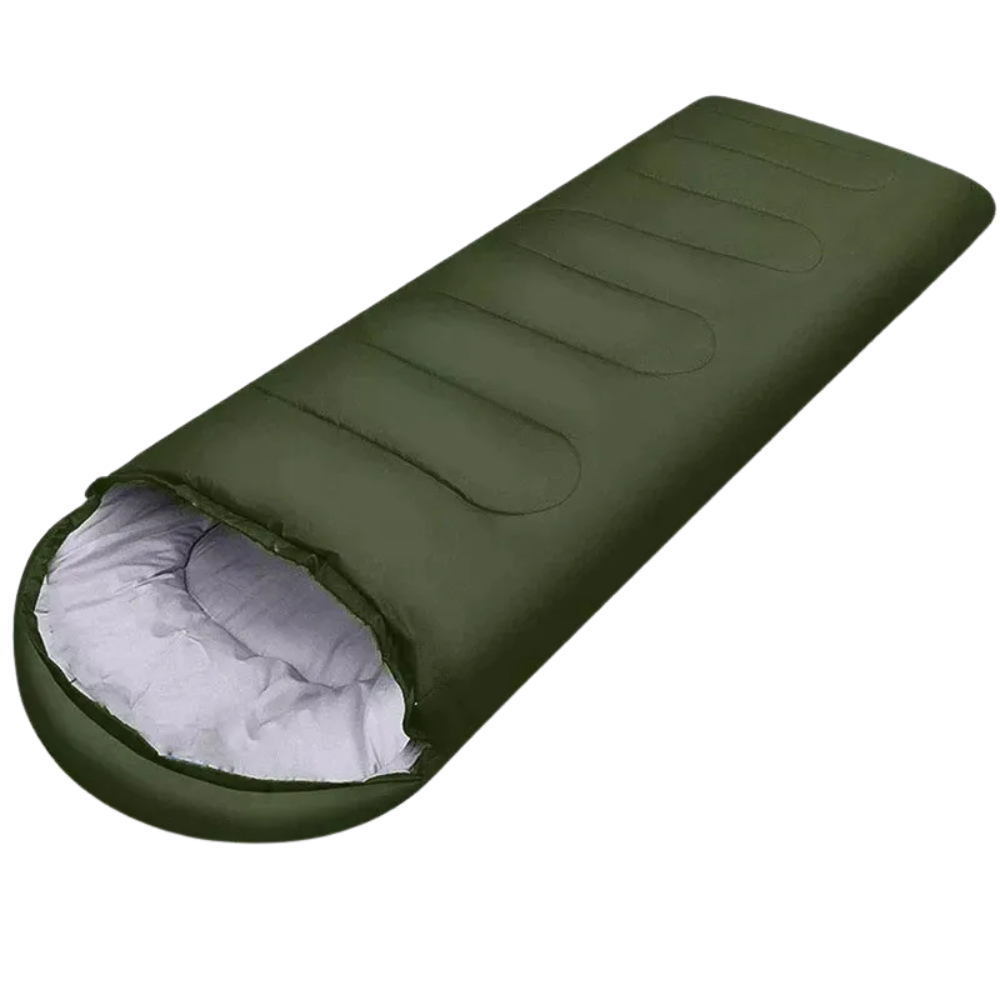 Lightweight 4-Season Sleeping Bag – Warm Cotton Mummy Style