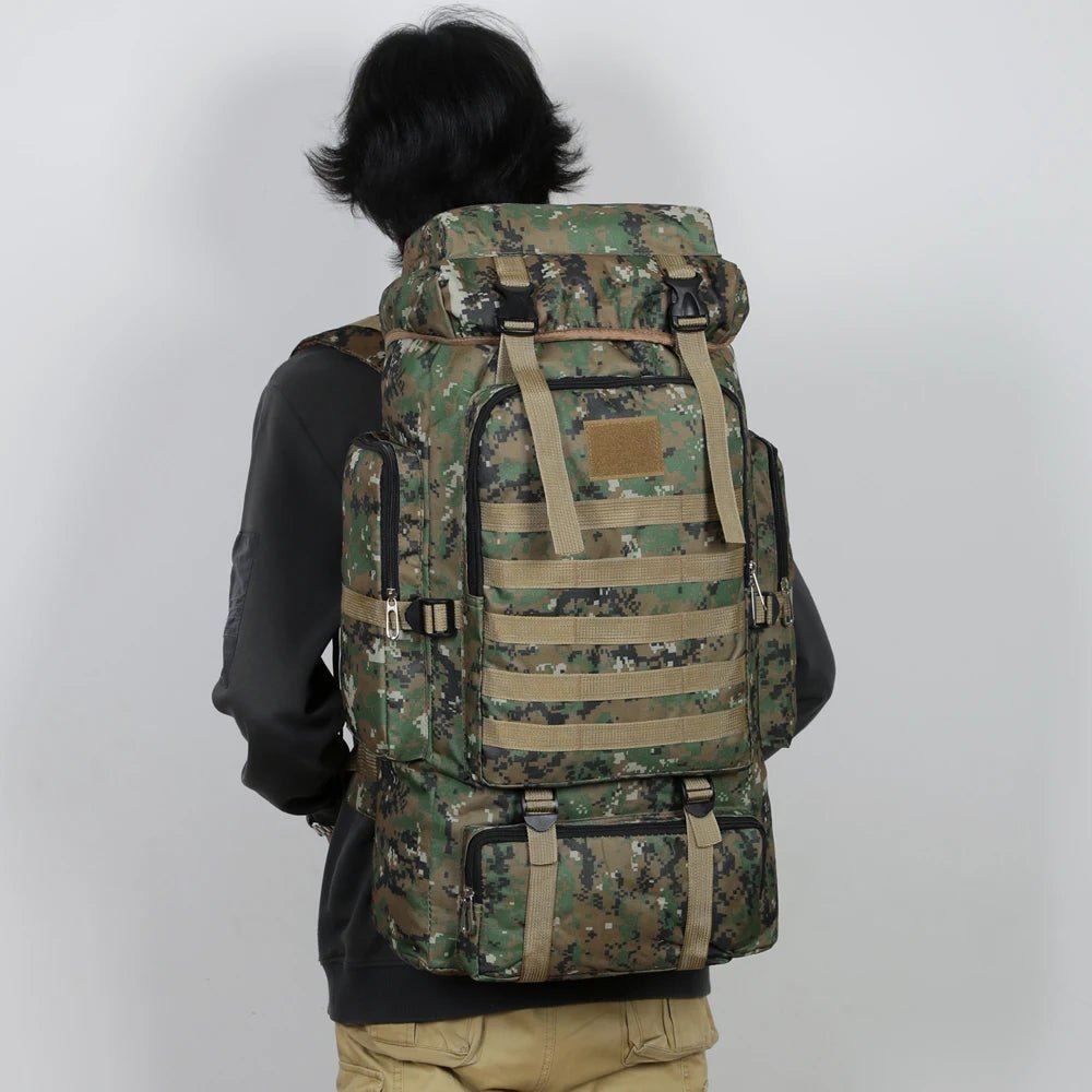 Hiking Backpack Durable Canvas Rucksack | Active Peaks - Active Peaks