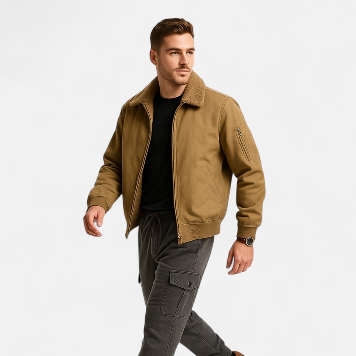 Men’s Durable Cotton Outdoor Jacket | Active Peaks - Active Peaks