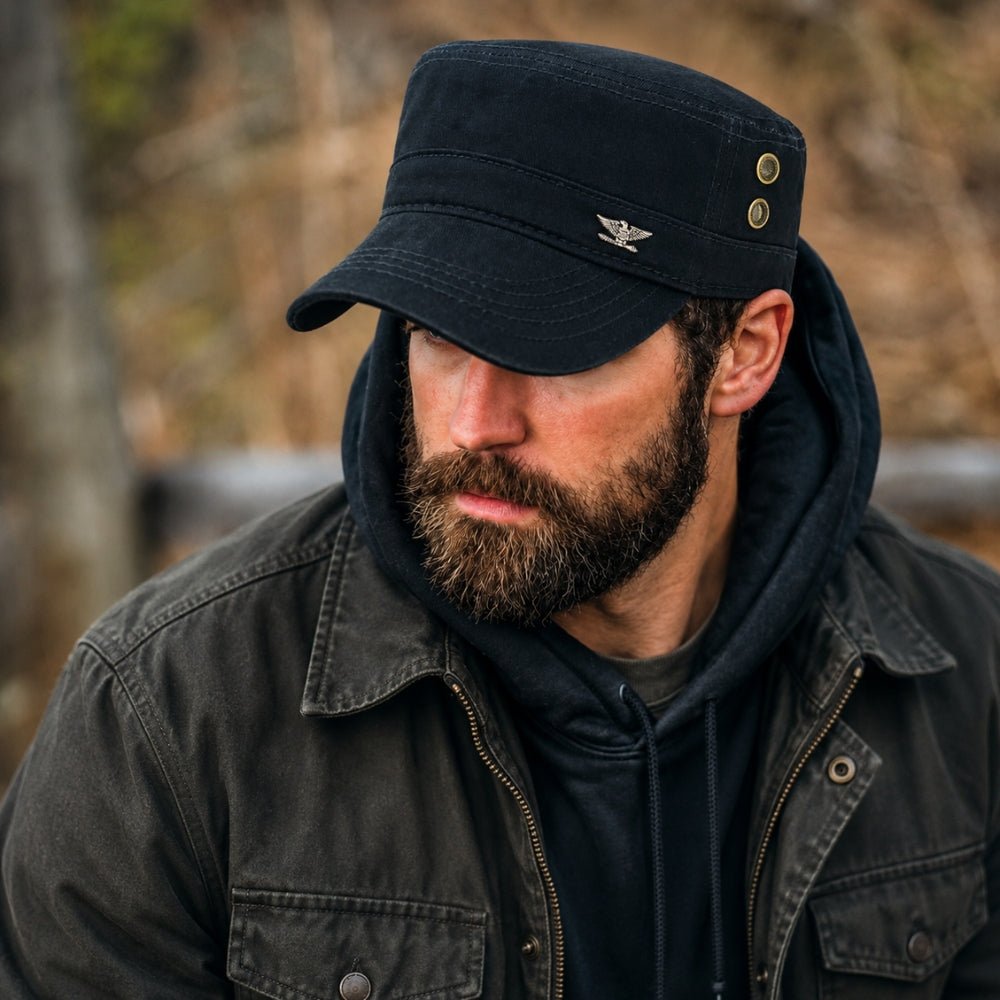 Breathable Cotton Outdoor Cap with Curved Peak - Active Peaks