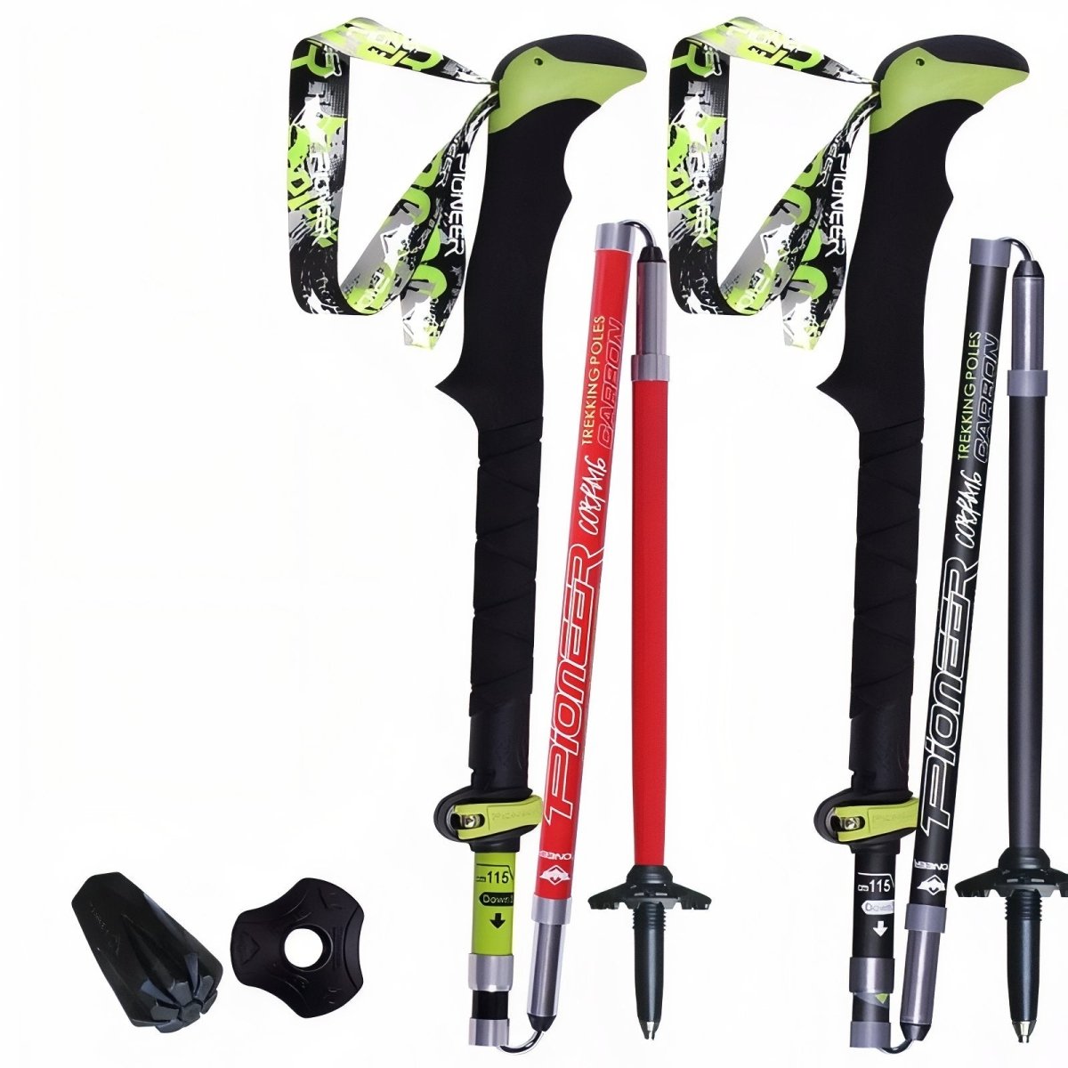 Folding Carbon Trekking Pole – Lightweight & Compact | Active Peaks - Active Peaks