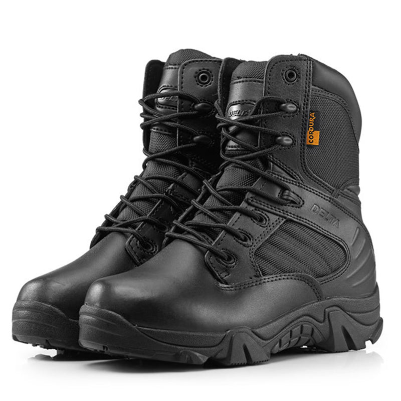 Men’s Lightweight Waterproof Tactical Hiking Shoes with Grip Sole - Active Peaks