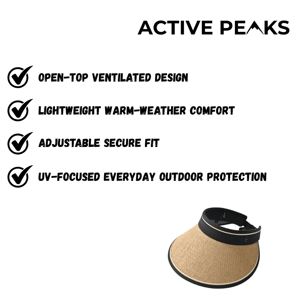 Lightweight UV Protection Sun Hat with Open Top | Active Peaks - Active Peaks