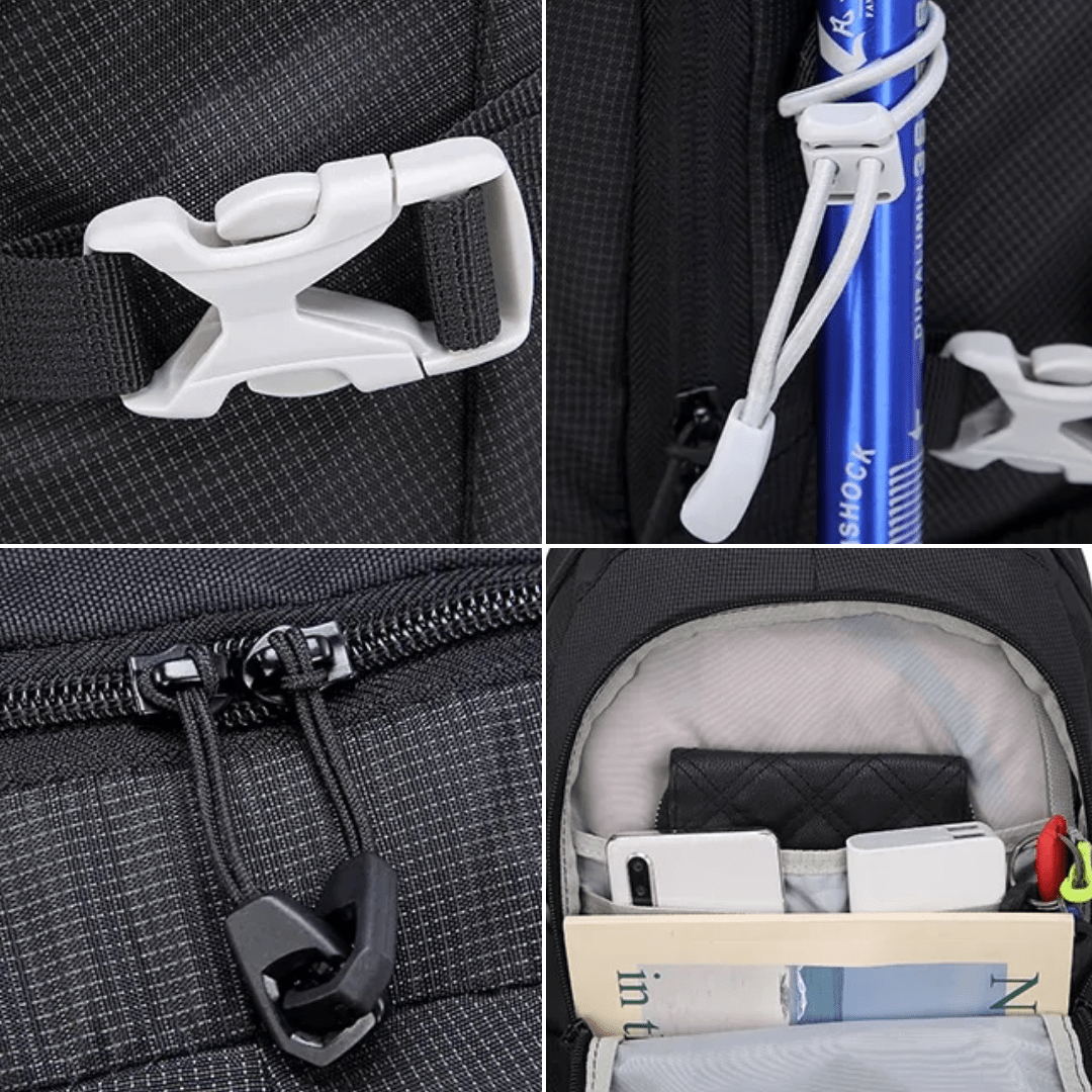 Durable 22L Hiking Backpack with Breathable Back Panel - Active Peaks