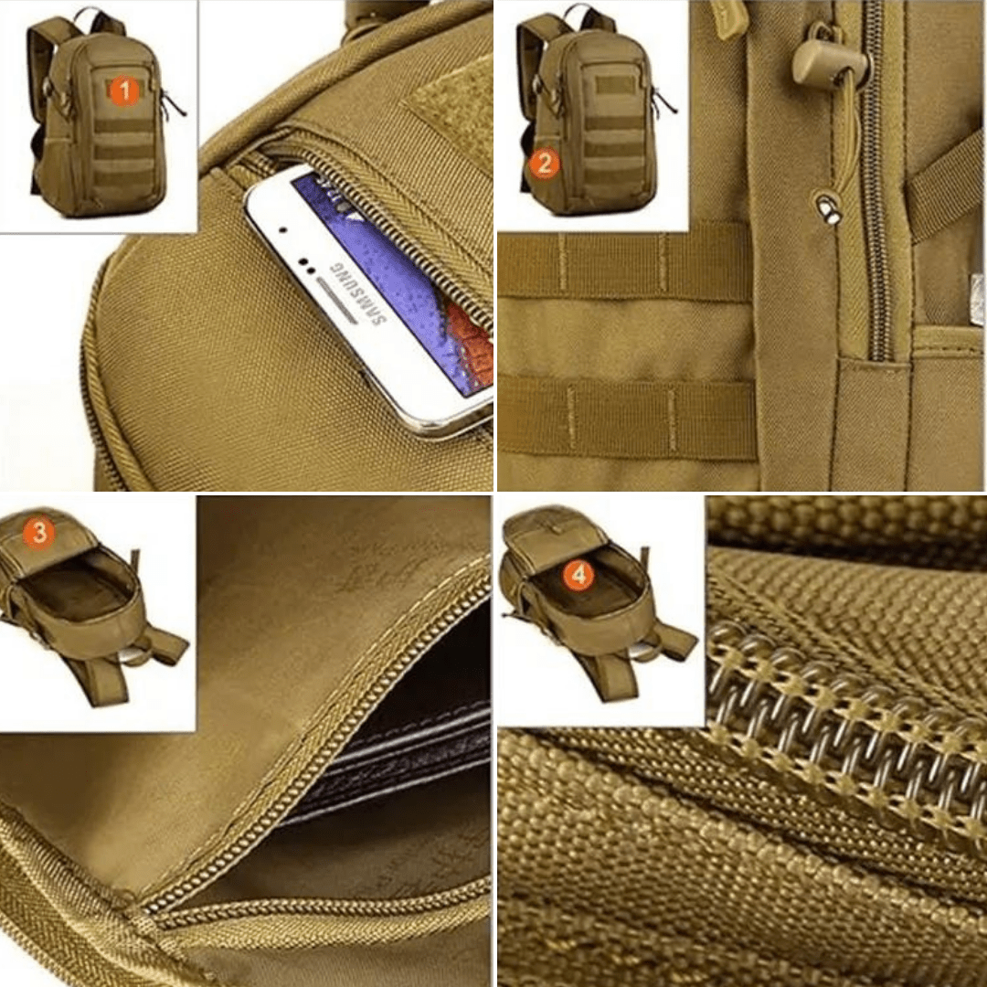 ActivePeaks – Weather-Resistant 15L Hiking Backpack for Outdoor Use