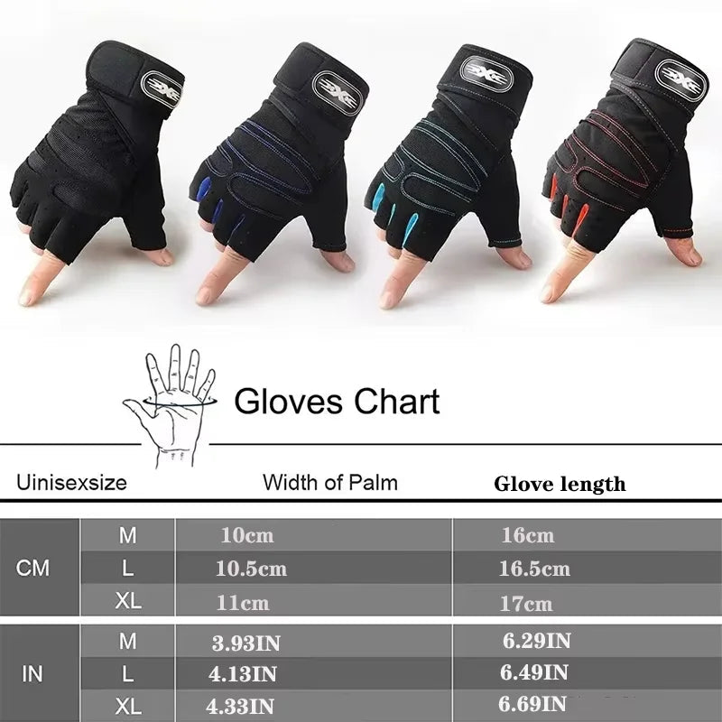 Gym Gloves Breathable Half Finger Training Gloves | Active Peaks - Active Peaks