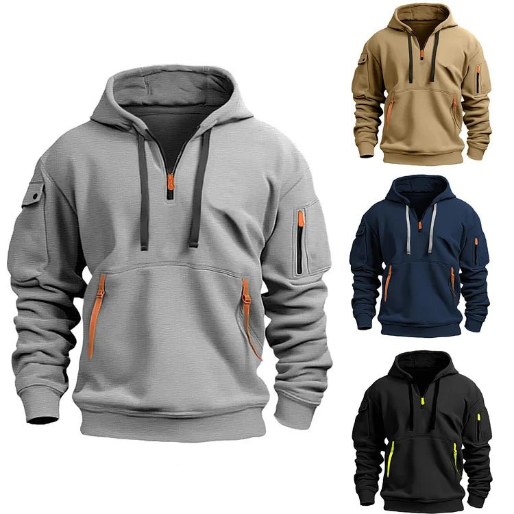 Lightweight Half - Zip Outdoor Hoodie | Active Peaks - Active Peaks