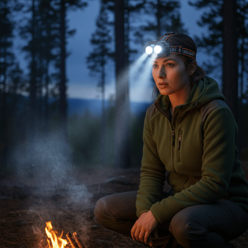 Rechargeable LED Head Torch – IPX4, 250 lm | Active Peaks - Active Peaks