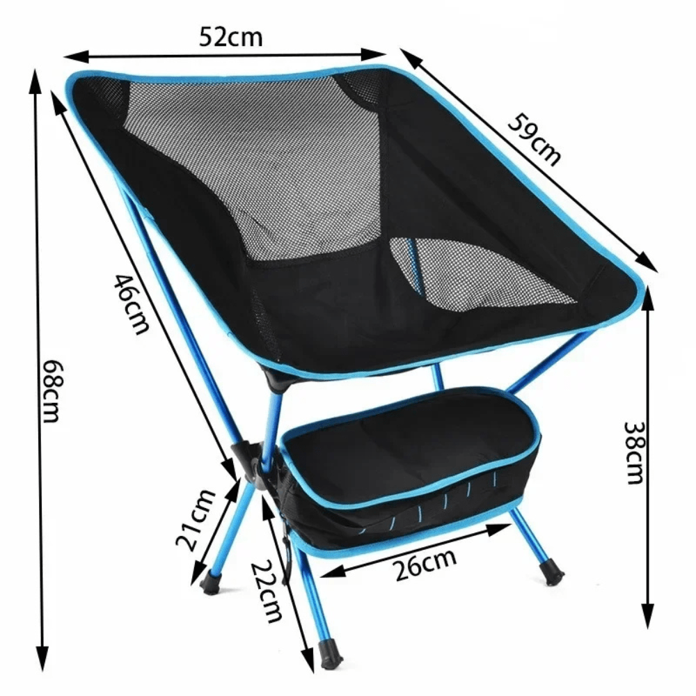 Folding Camping Chair – Lightweight & Portable Outdoor Seat - Active Peaks