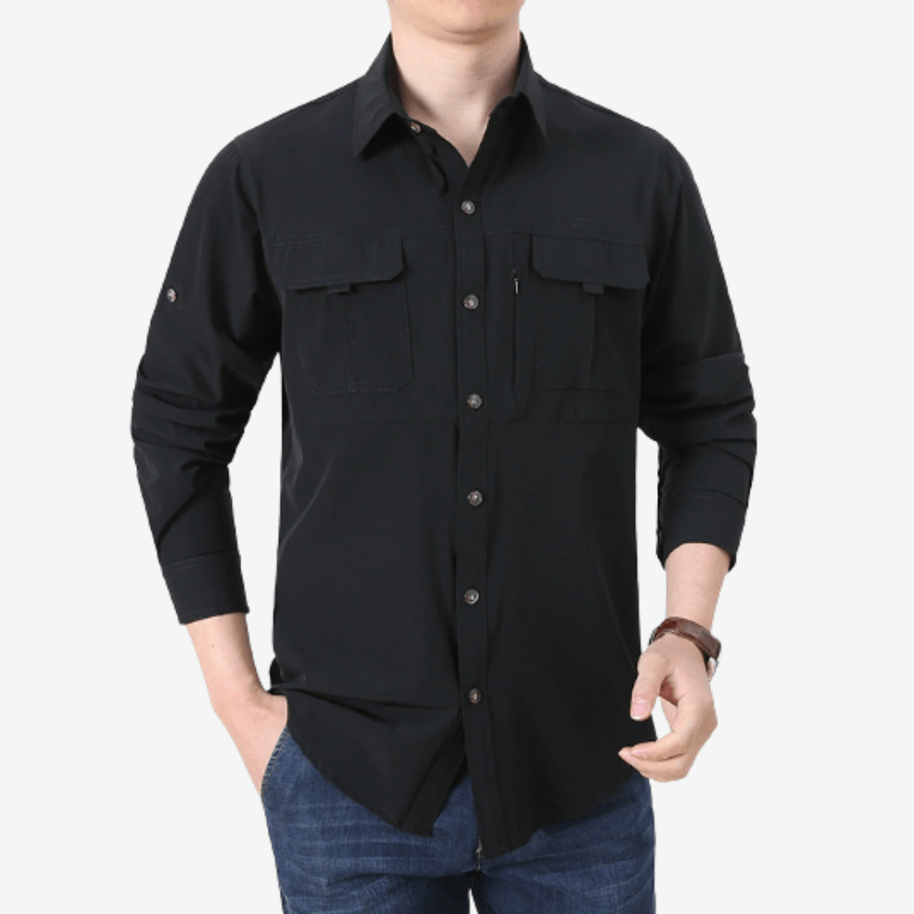 Breathable Long Sleeve Hiking Shirt – Lightweight | Active Peaks - Active Peaks