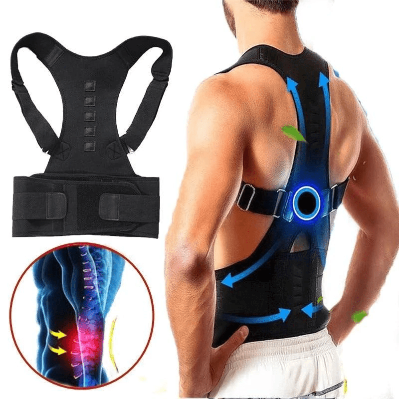 Back Support Brace – Adjustable Lightweight Design - Active Peaks