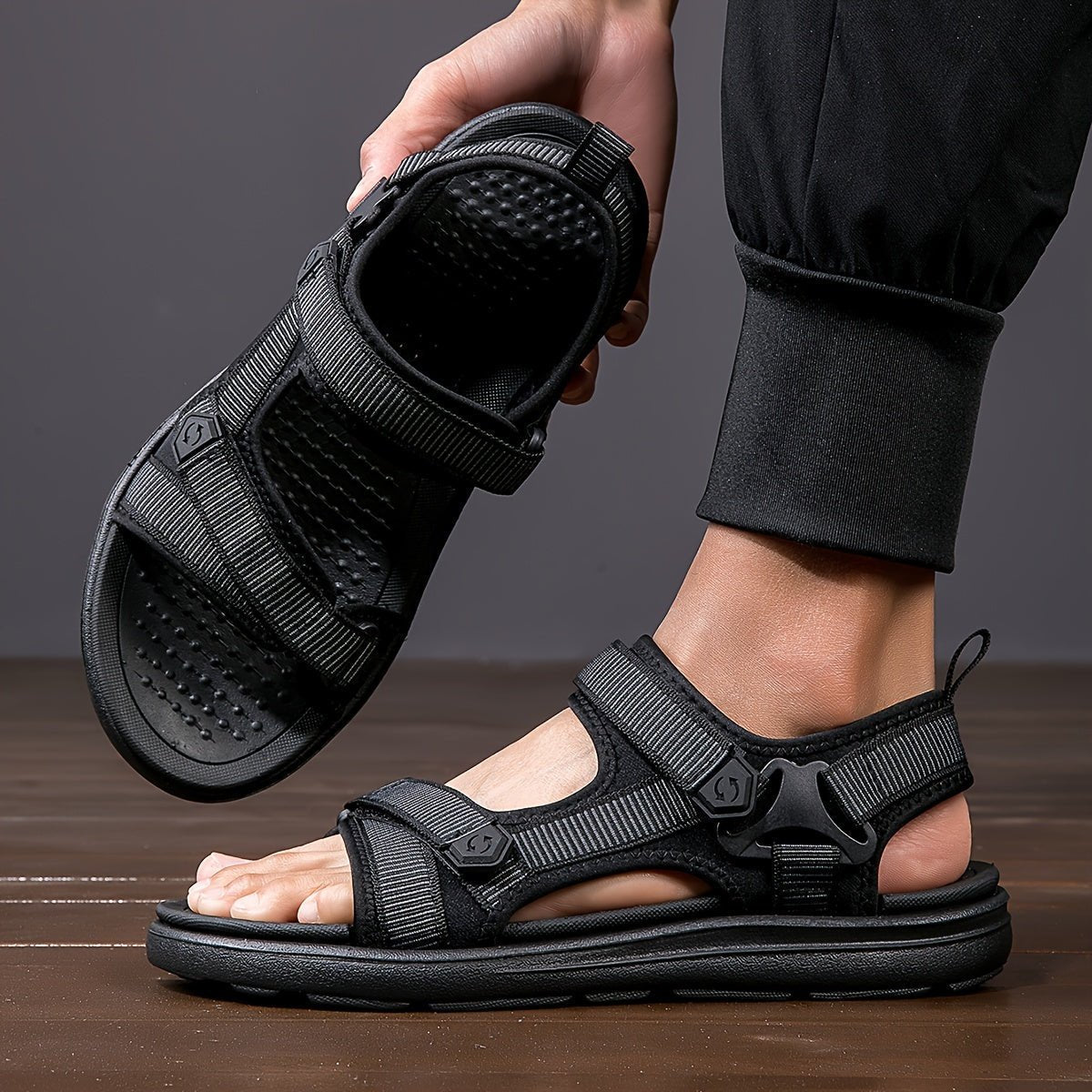 Breathable Anti - Slip Hiking Sandals with Open Toe for Men | Active Peaks - Active Peaks