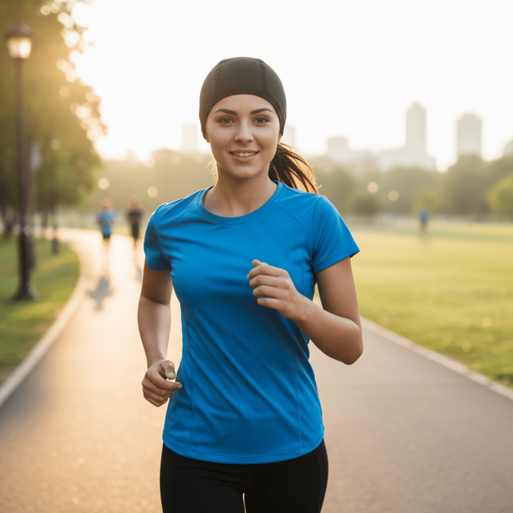 Breathable Cycling Skull Cap – Lightweight Mesh Design | Active Peaks - Active Peaks