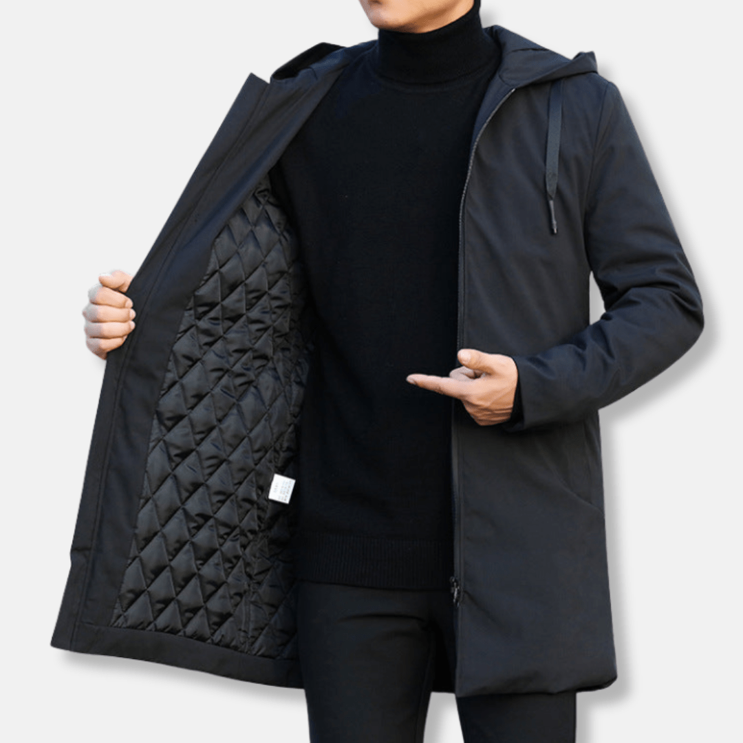 Men’s Insulated Quilted Winter Coat | Active Peaks - Active Peaks
