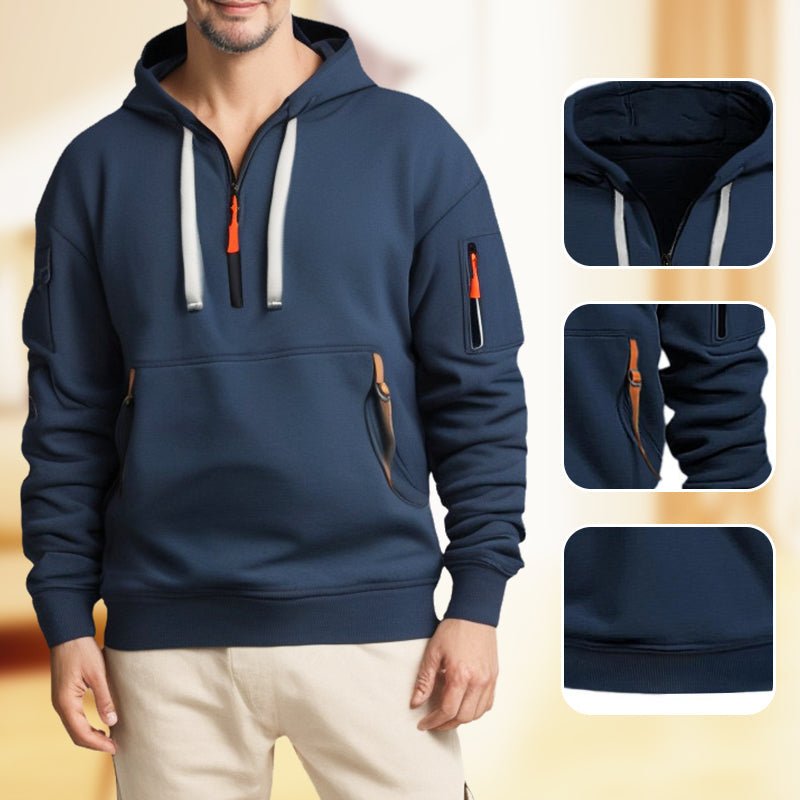 Lightweight Half - Zip Outdoor Hoodie | Active Peaks - Active Peaks