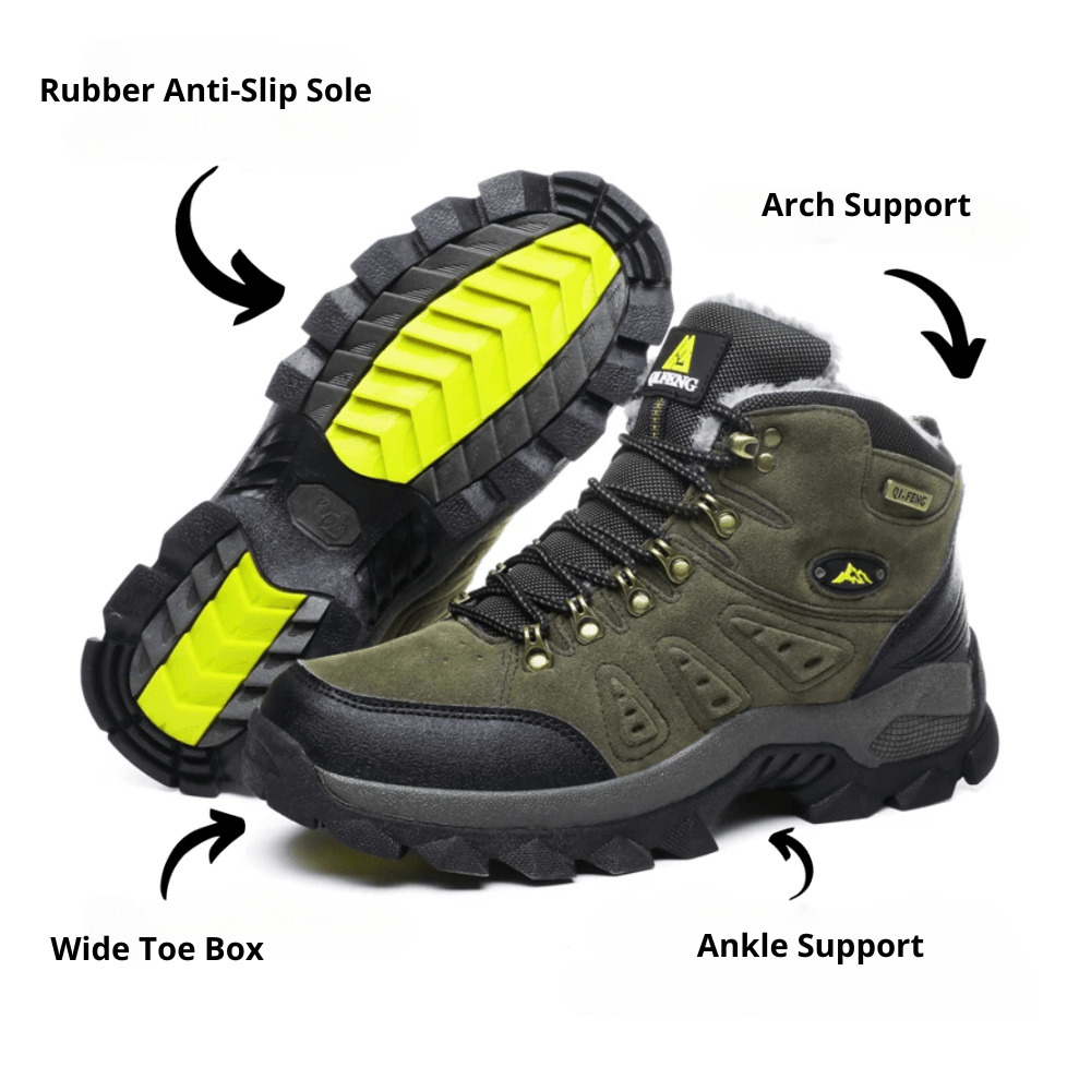 Durable Hiking Shoes – Water - Resistant All - Terrain Footwear - Active Peaks