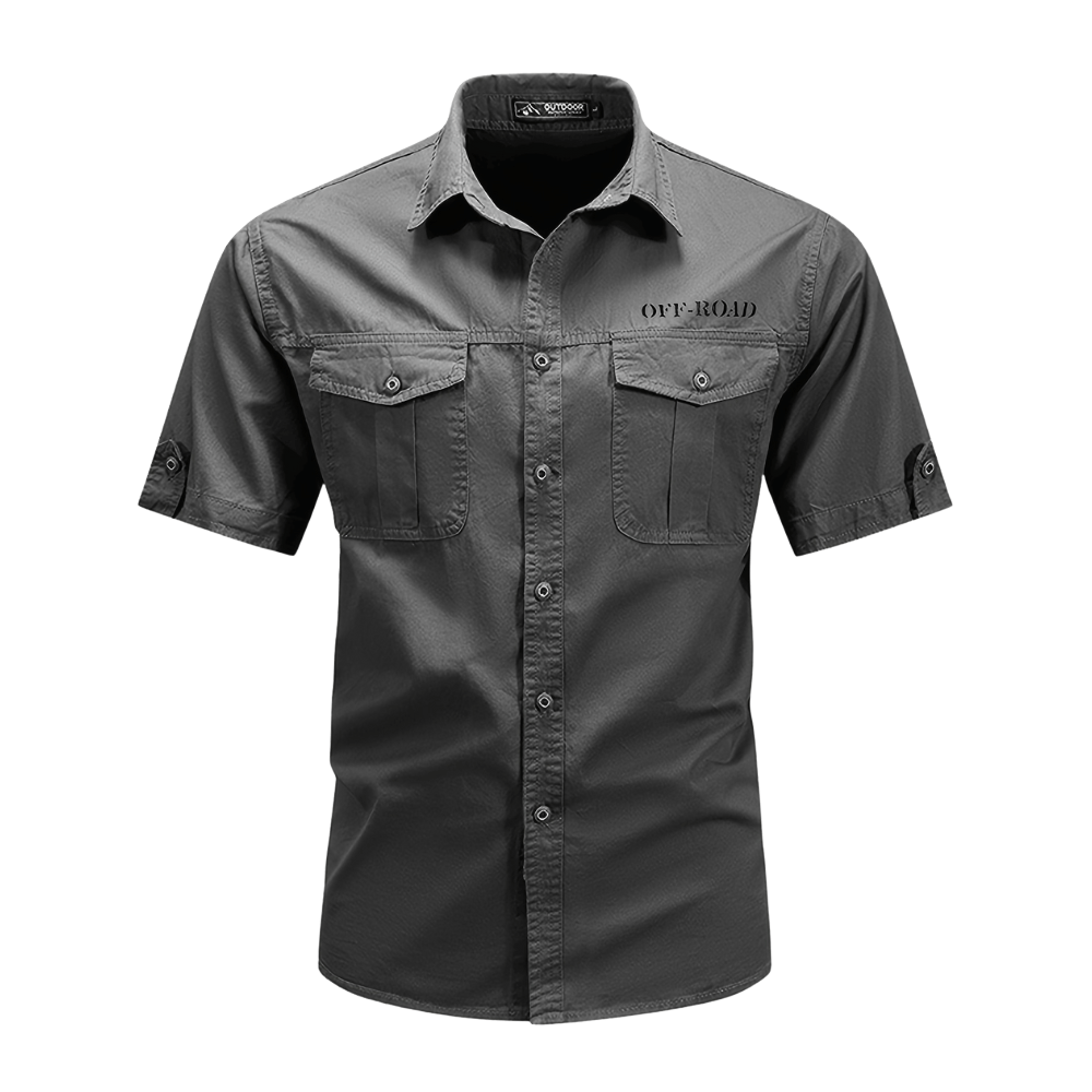 Breathable Cotton Outdoor Shirt for Men | Active Peaks - Active Peaks
