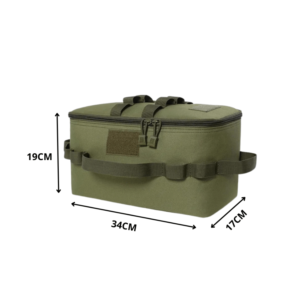 Heavy - Duty Camping Storage Bag for Gas Canisters and Cooking Gear - Active Peaks
