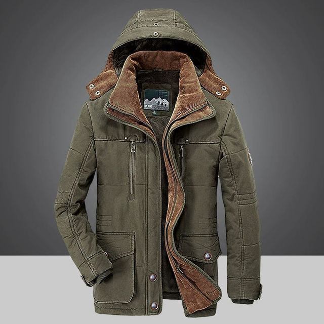 Men’s Insulated Hooded Winter Jacket | Active Peaks - Active Peaks