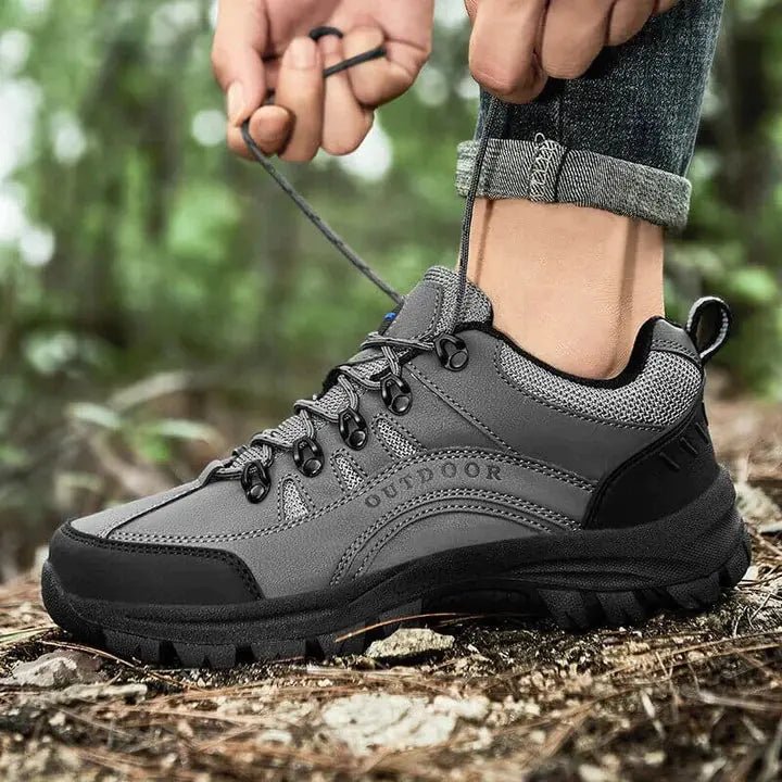 Durable Men’s Hiking Shoes – Water - Resistant Outdoor Trail Footwear - Active Peaks