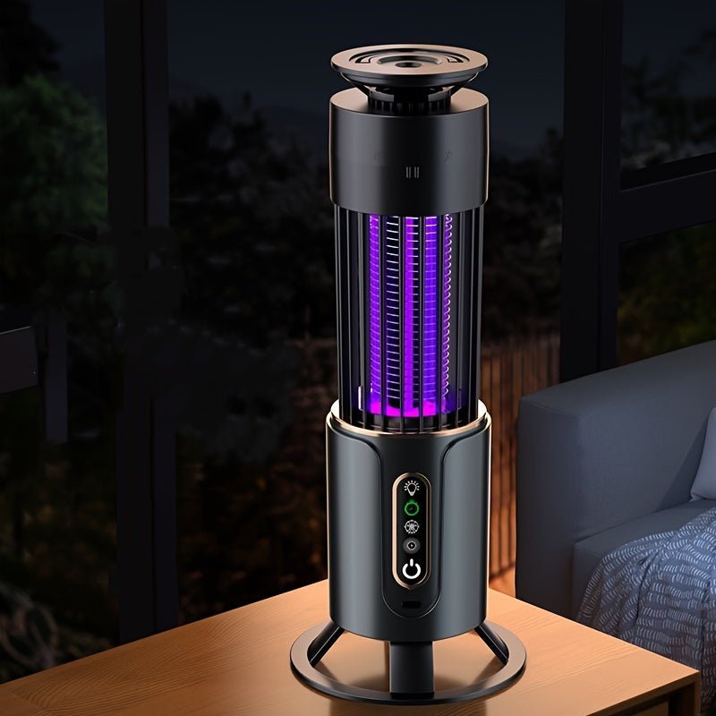 Mosquito Trap Lamp – Lightweight USB - Rechargeable with Dual Light Modes - Active Peaks
