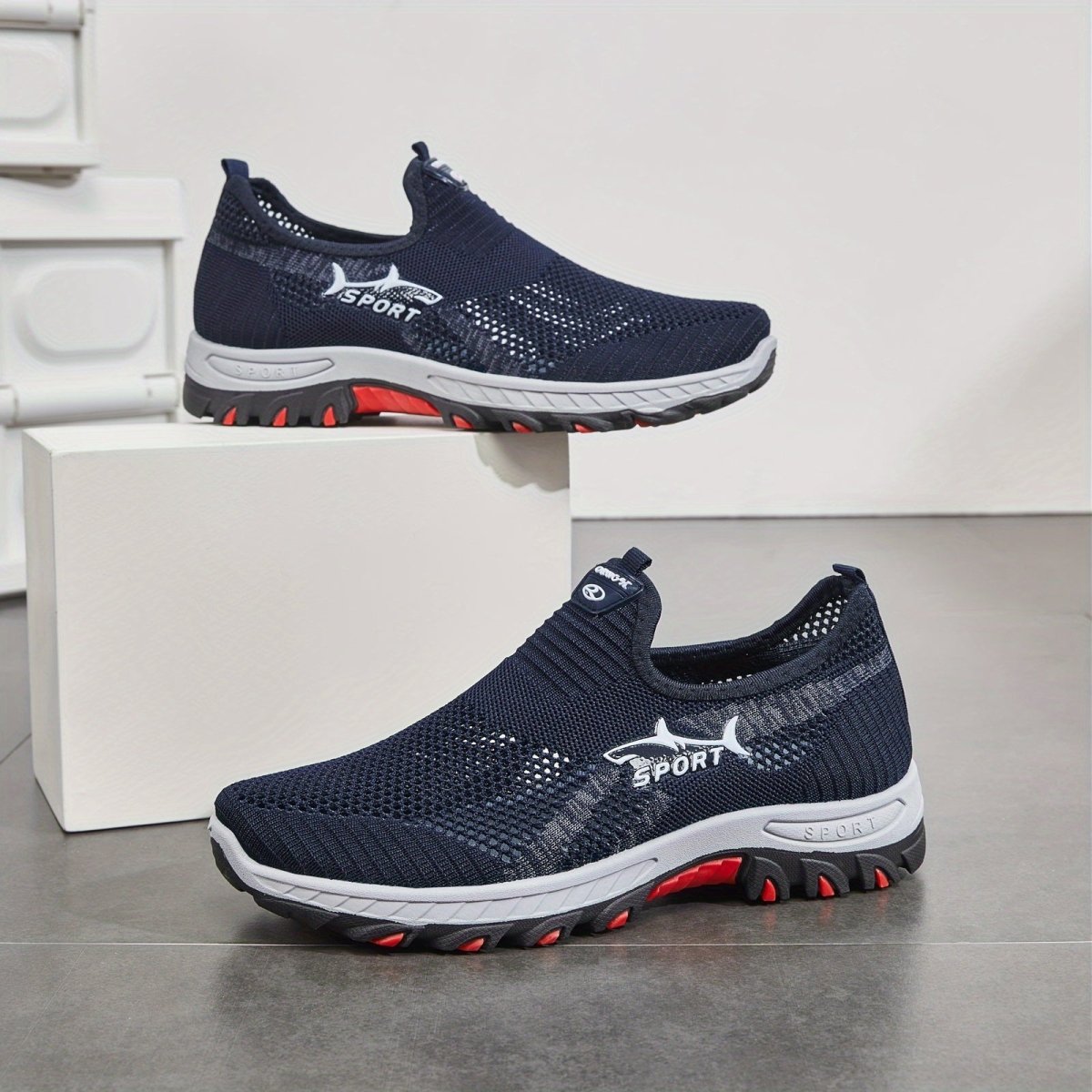 Men's Slip - On Walking Shoes – Breathable Lightweight | Active Peaks - Active Peaks