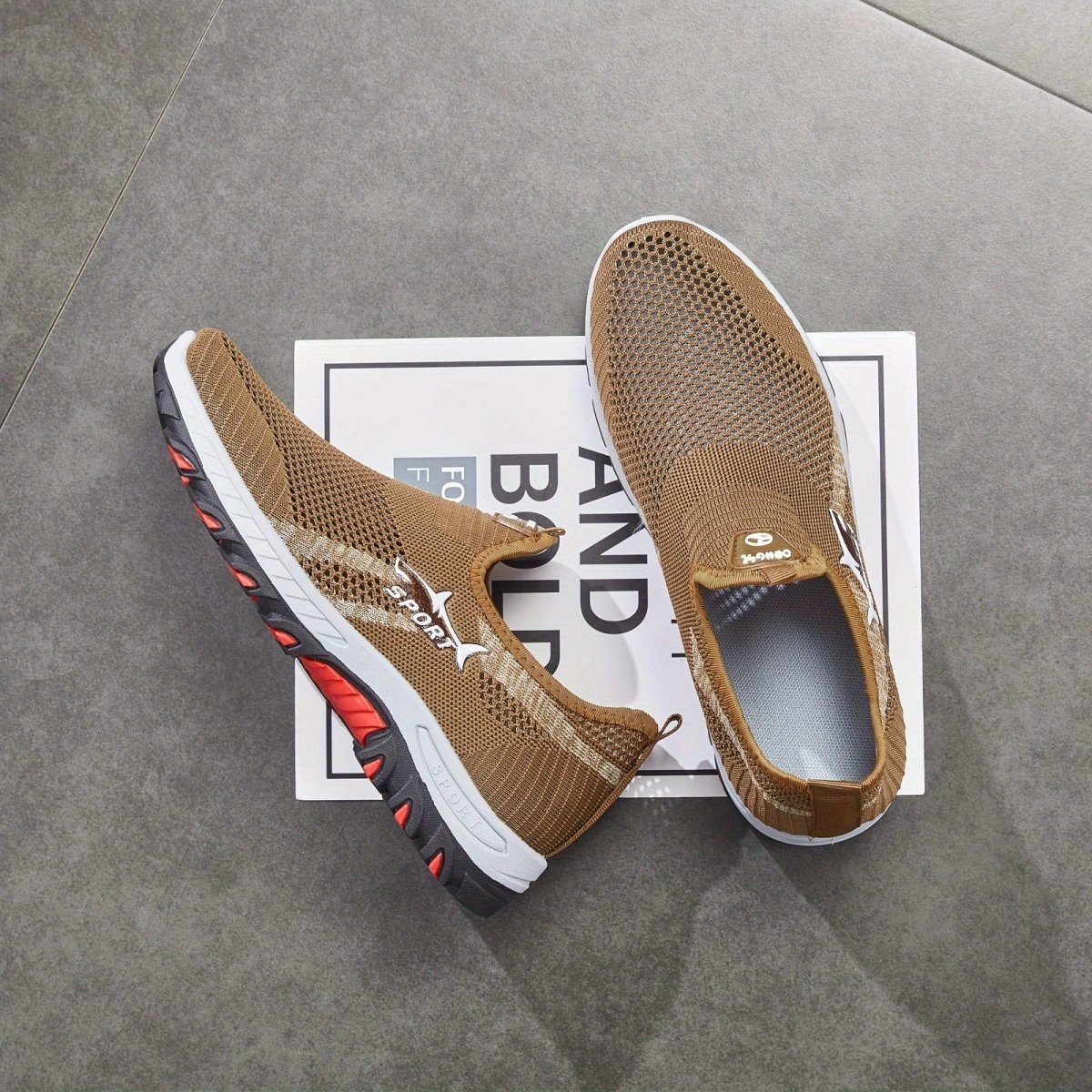 Men's Slip - On Walking Shoes – Breathable Lightweight | Active Peaks - Active Peaks