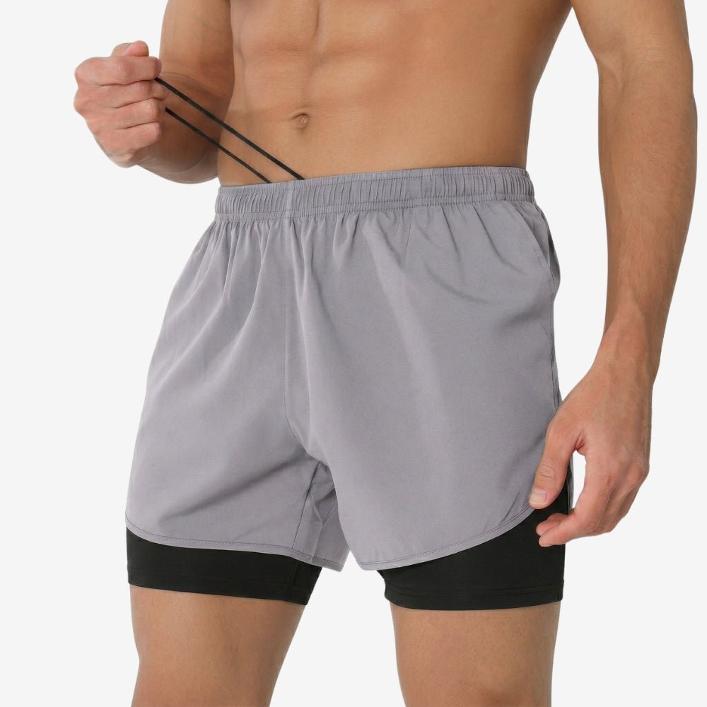 Running Shorts Lightweight Quick - Drying 2 - in - 1 | Active Peaks - Active Peaks