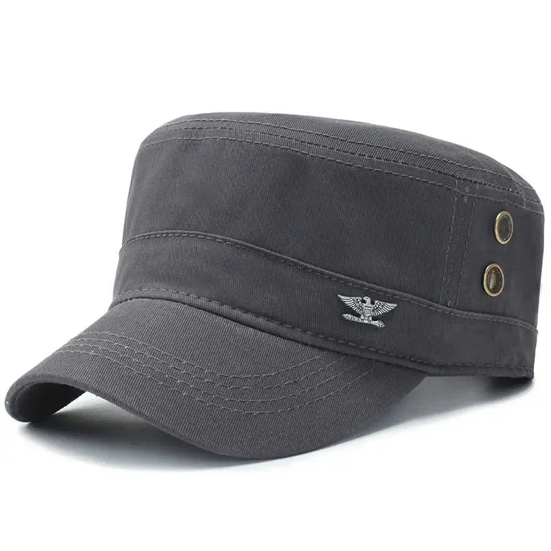 Breathable Cotton Outdoor Cap with Curved Peak - Active Peaks