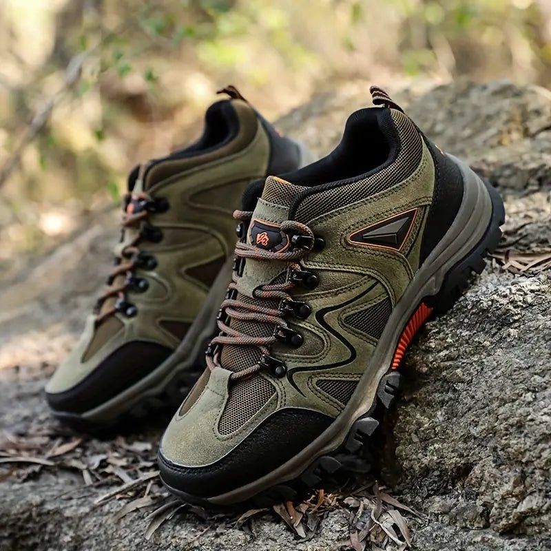 Durable Men’s Hiking Shoes – Water - Resistant Outdoor Footwear - Active Peaks