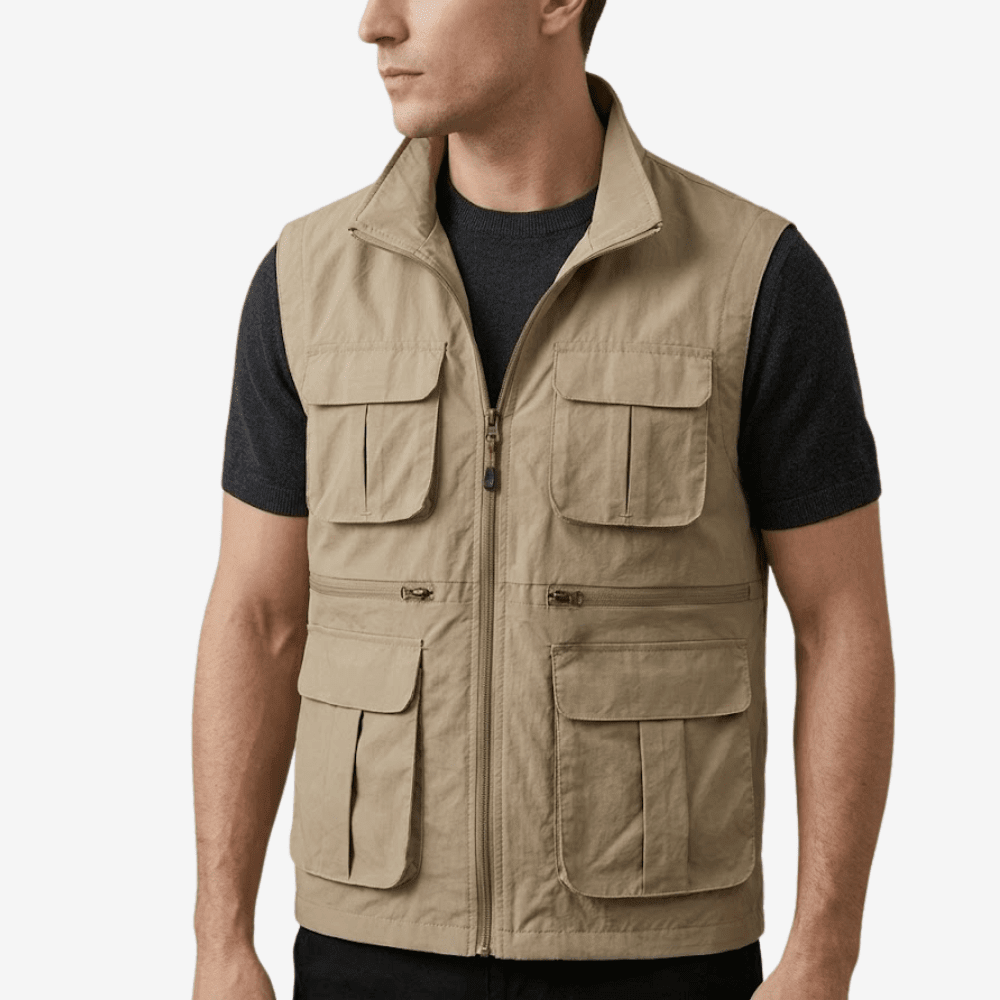 Lightweight Travel Vest – Multi - Pocket & Quick - Dry | Active Peaks - Active Peaks