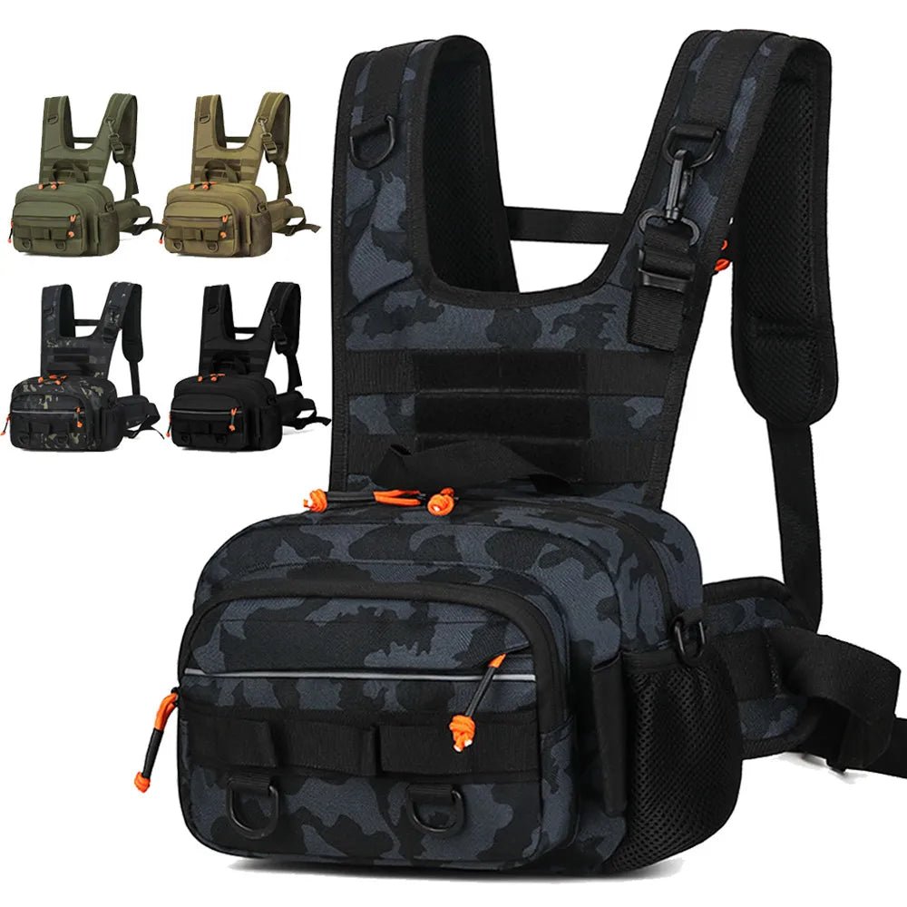 Fishing Chest Bag Durable Tactical Tackle Pack | Active Peaks - Active Peaks