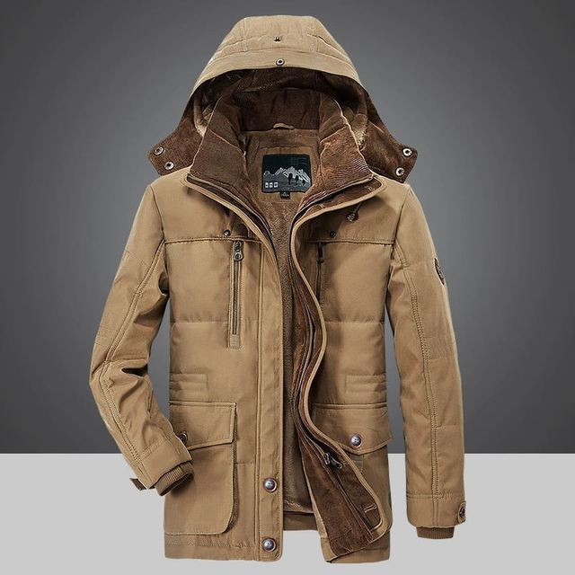 Men’s Insulated Hooded Winter Jacket | Active Peaks - Active Peaks