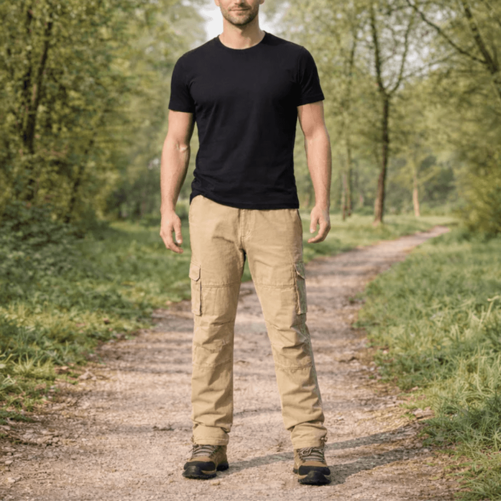 Breathable Hiking Trousers with Cargo Pockets | Active Peaks - Active Peaks