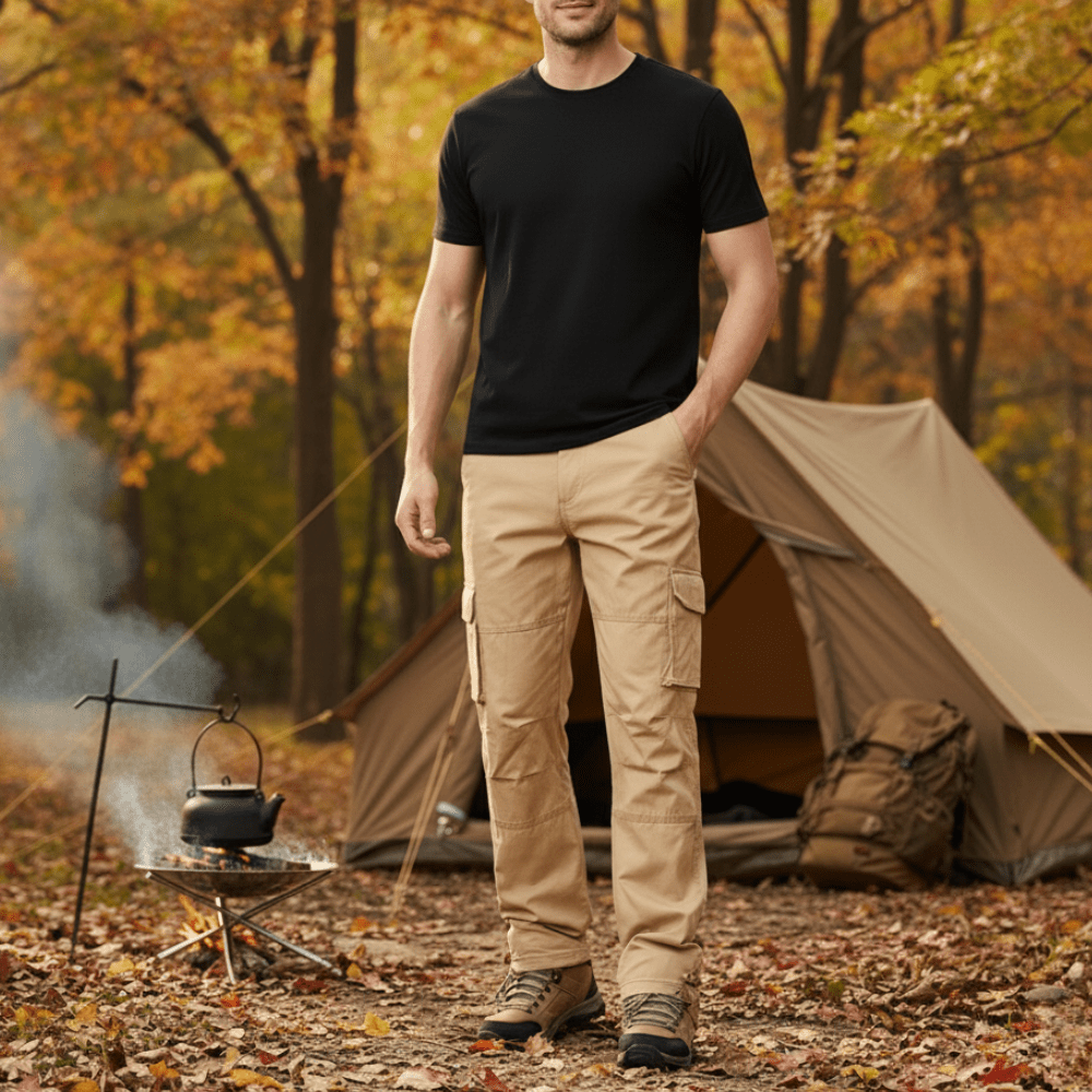Breathable Hiking Trousers with Cargo Pockets | Active Peaks - Active Peaks