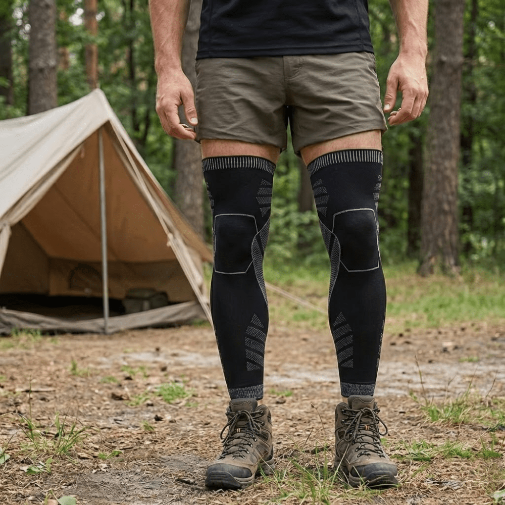 Breathable Full - Length Compression Knee Sleeve for Outdoor Activity | Active Peaks - Active Peaks