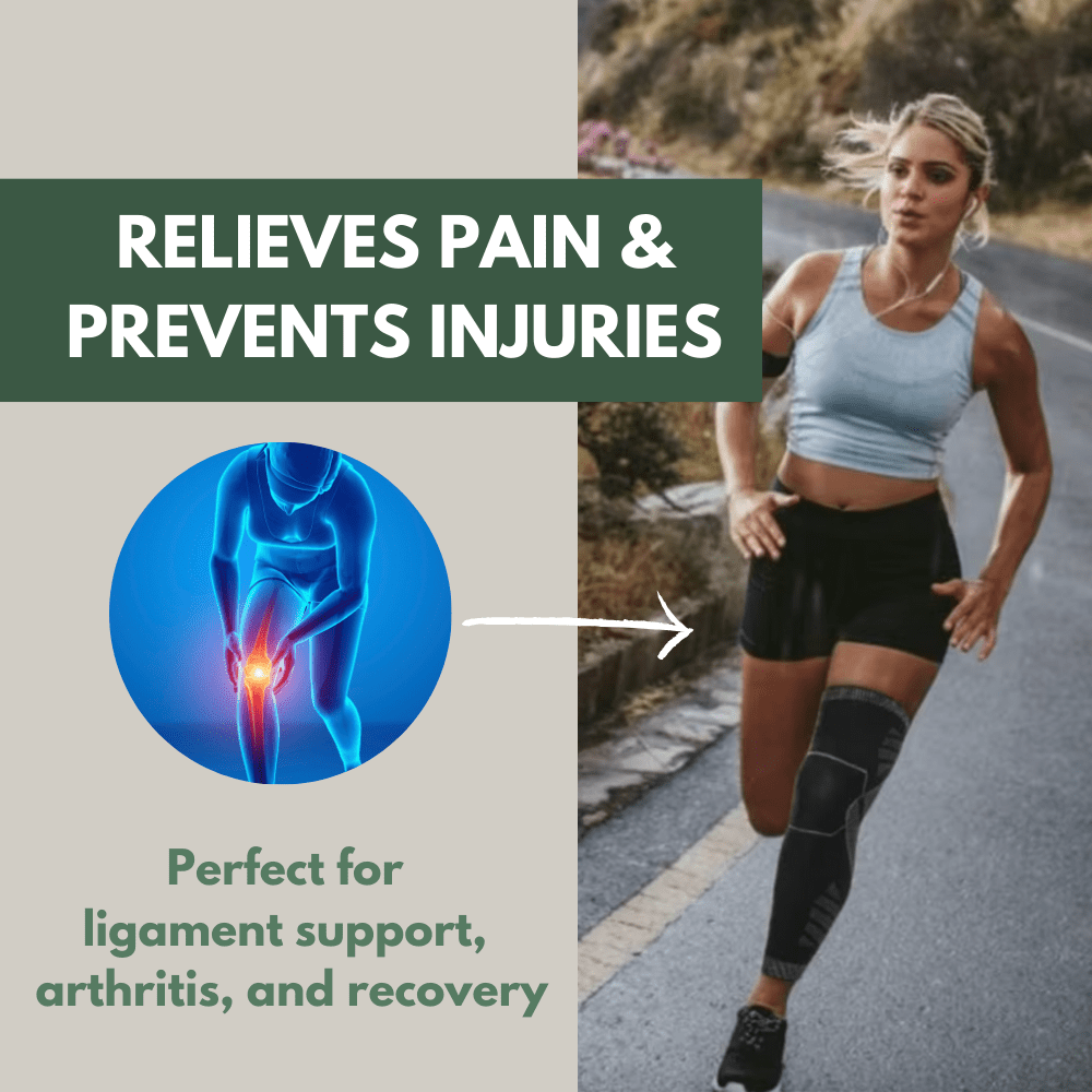 Breathable Full - Length Compression Knee Sleeve for Outdoor Activity | Active Peaks - Active Peaks