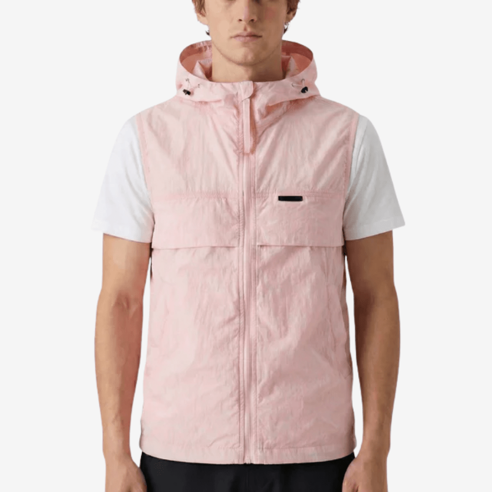 Lightweight Hooded Sleeveless Vest - Active Peaks
