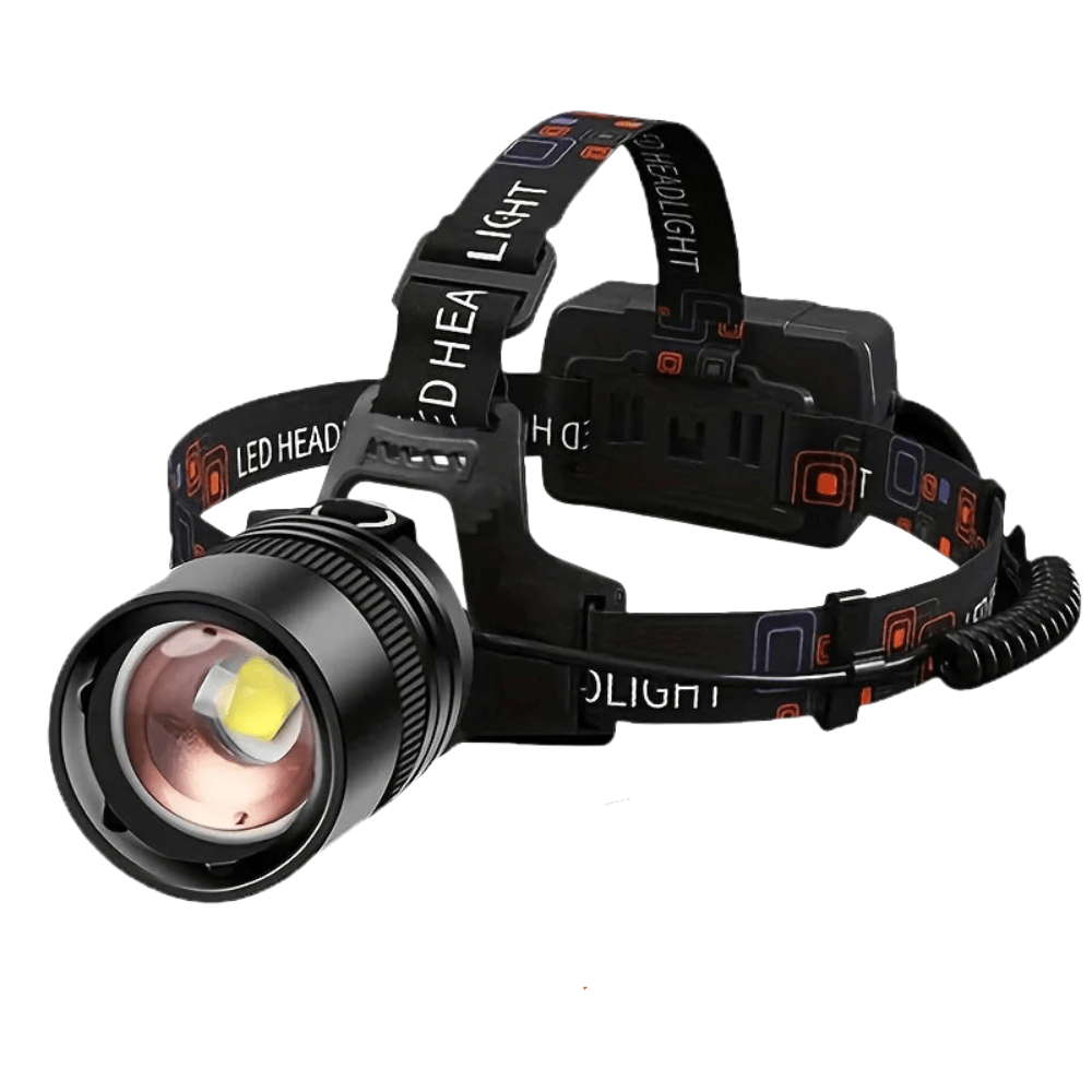 Head Torch Rechargeable LED Aluminium | Active Peaks - Active Peaks