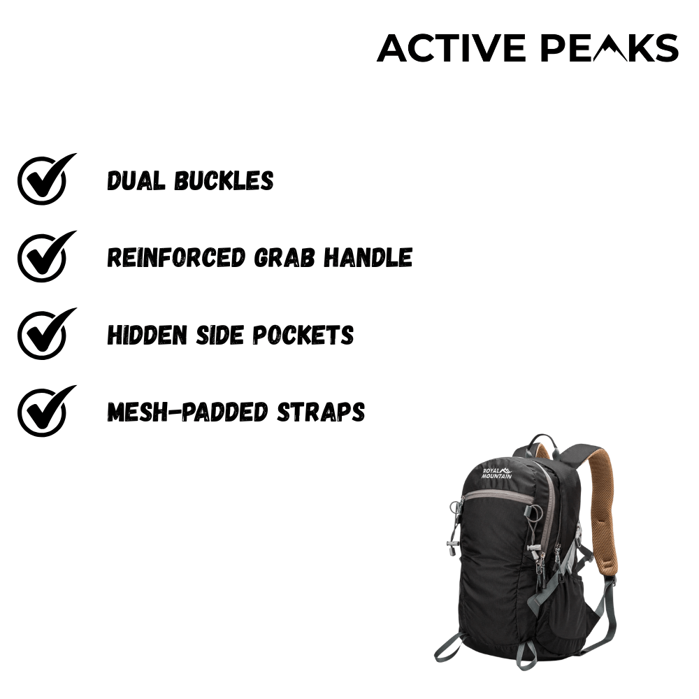 Lightweight 30L Hiking Backpack for Outdoor Adventures - Active Peaks