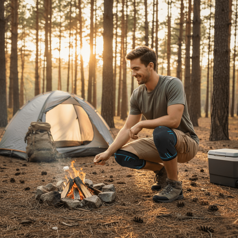 Elastic Compression Knee Support Sleeve | Active Peaks - Active Peaks