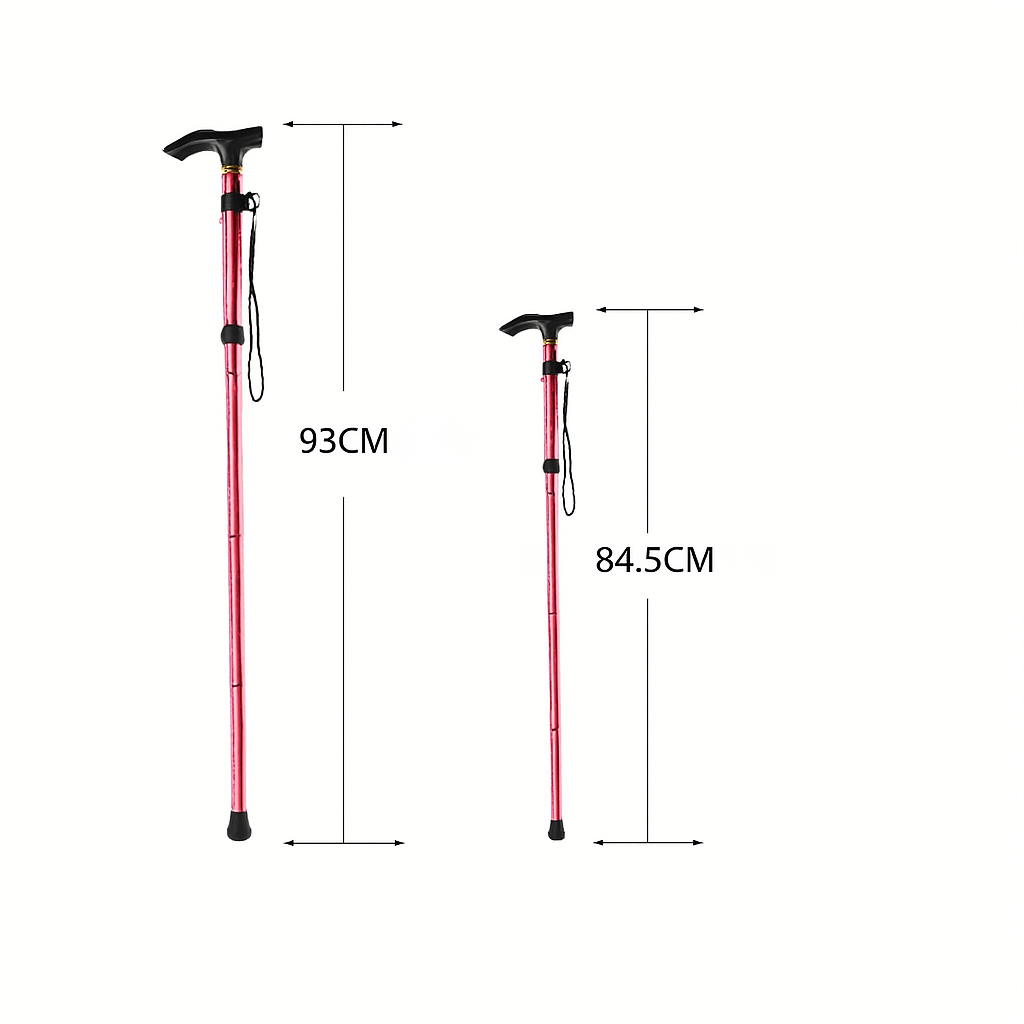 Adjustable Folding Walking Stick with Telescopic Shaft | Active Peaks - Active Peaks
