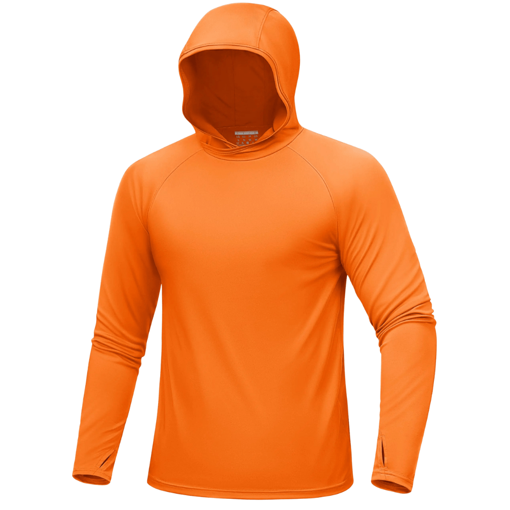 Men's UPF 50+ Sun Hoodie – Lightweight Quick - Drying - Active Peaks