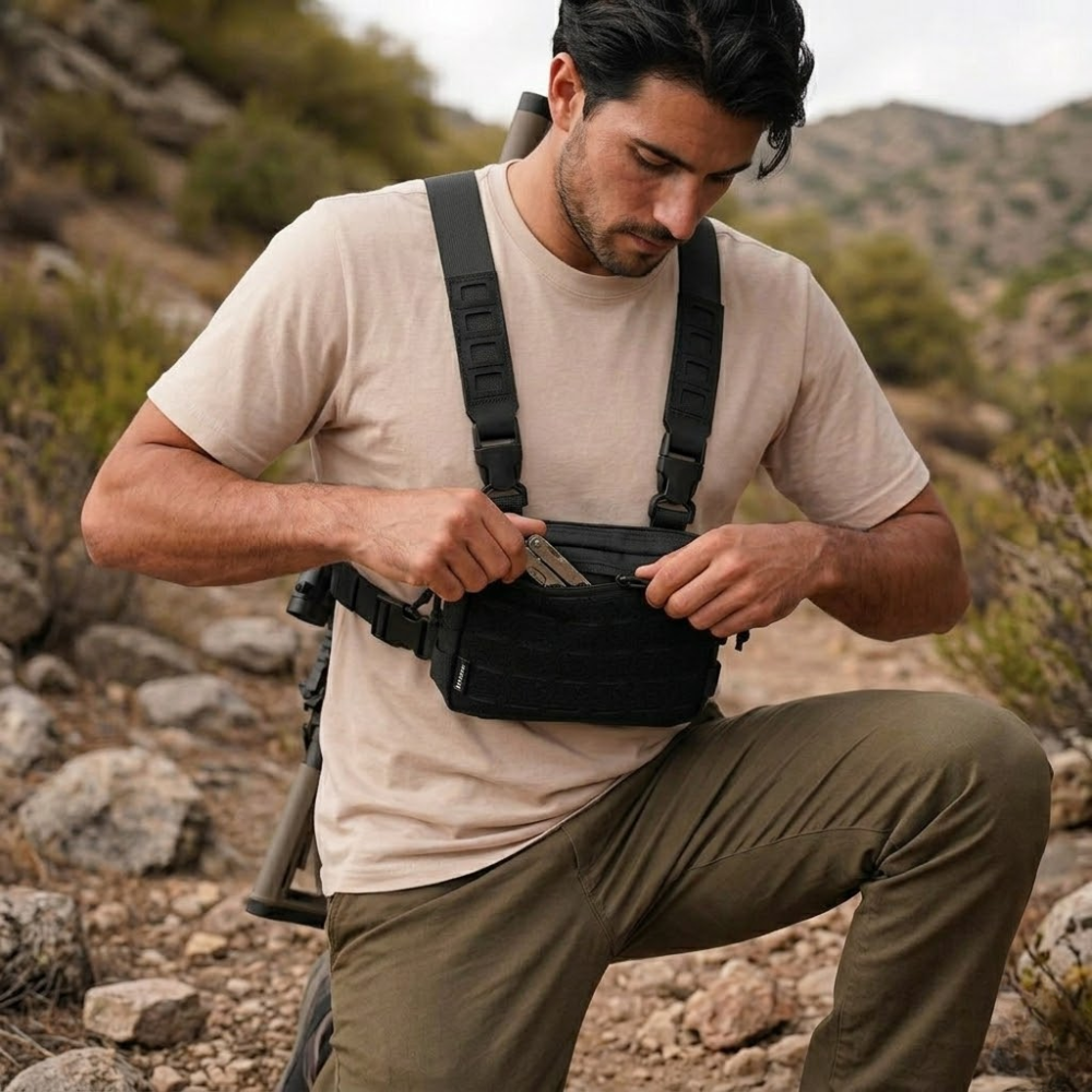 Chest Bag Lightweight Waterproof Nylon Pack | Active Peaks