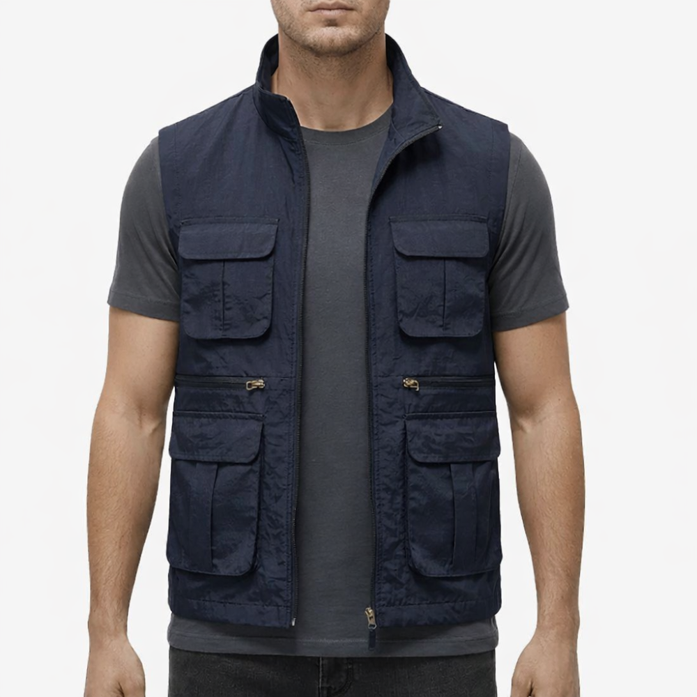 Lightweight Travel Vest – Multi-Pocket & Quick-Dry | Active Peaks