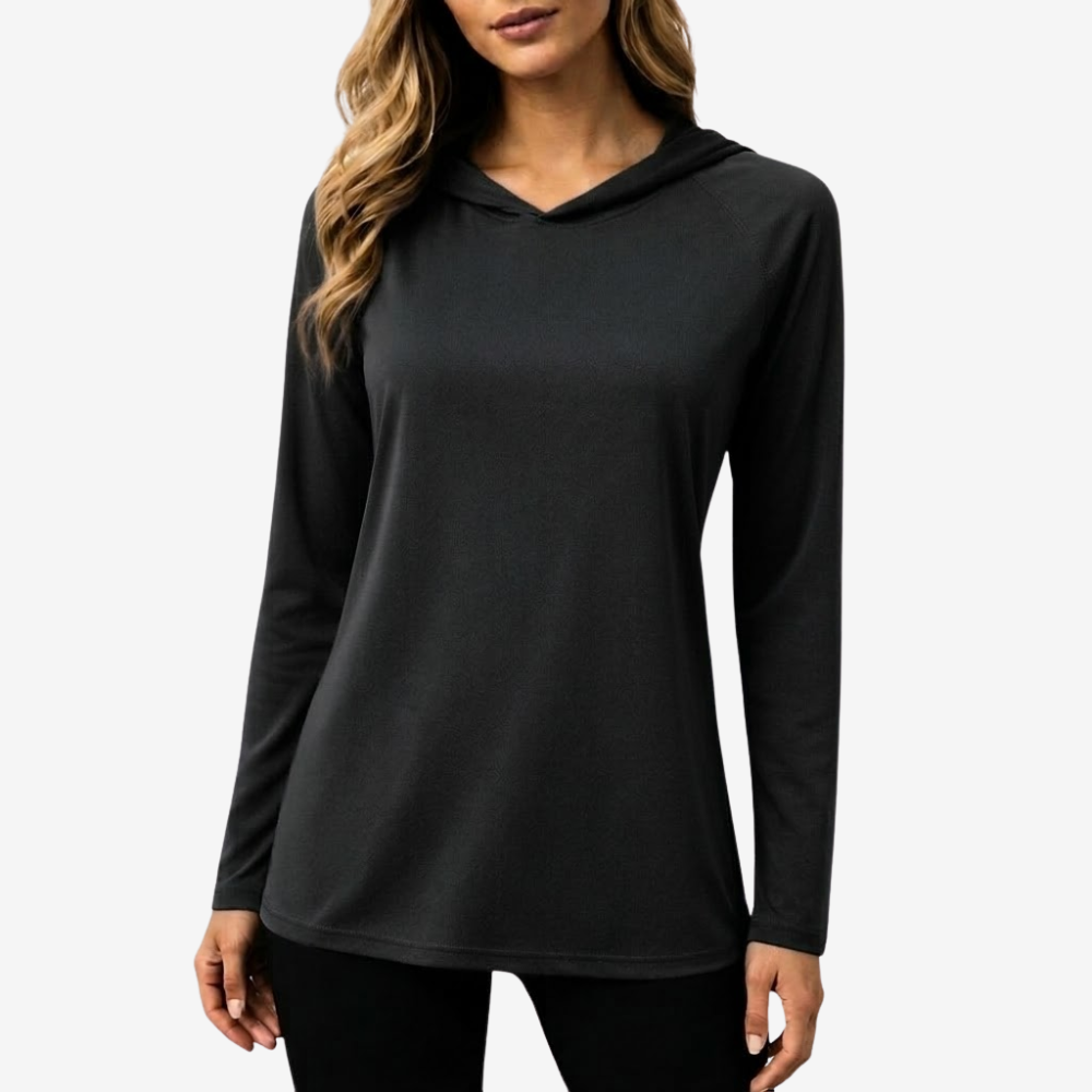 Breathable Long-Sleeve UV Protection Hoodie for Women | Active Peaks