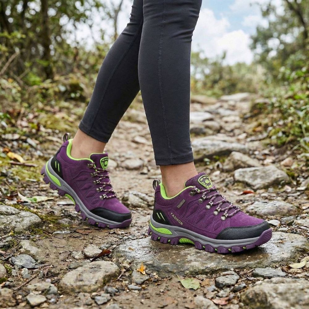 Women’s Waterproof Durable Hiking Shoes with Grip Sole | Active Peaks